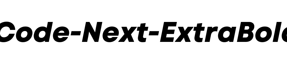 Code-Next-ExtraBold