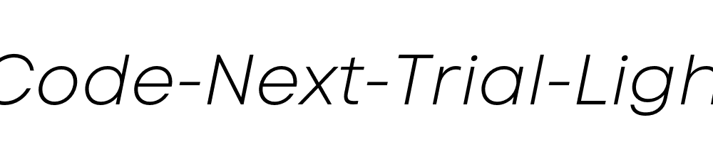 Code-Next-Trial-Light