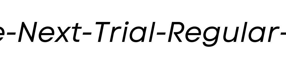 Code-Next-Trial-Regular-Italic