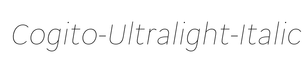 Cogito-Ultralight-Italic