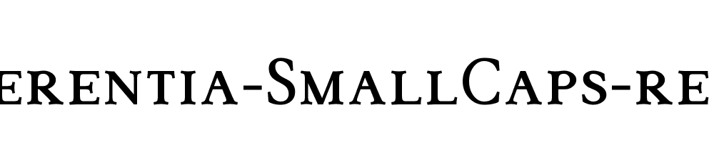 Cohaerentia-SmallCaps-regular