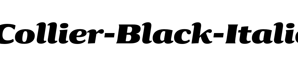 Collier-Black-Italic