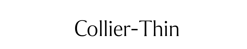 Collier-Thin