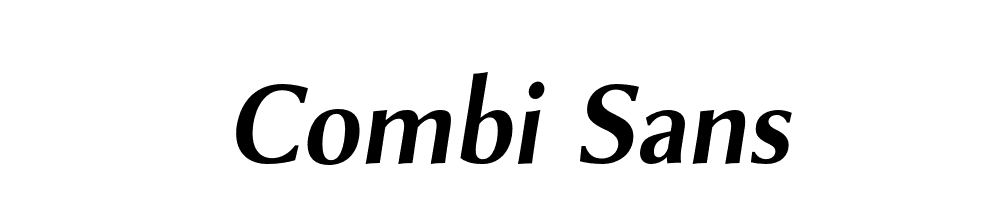 Combi Sans