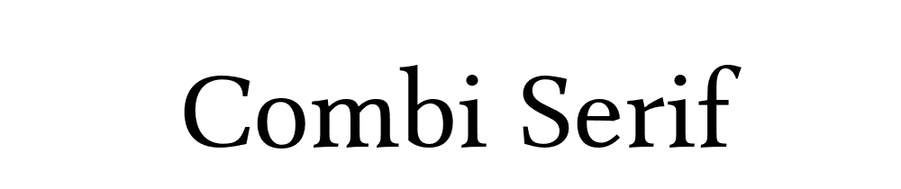 Combi Serif