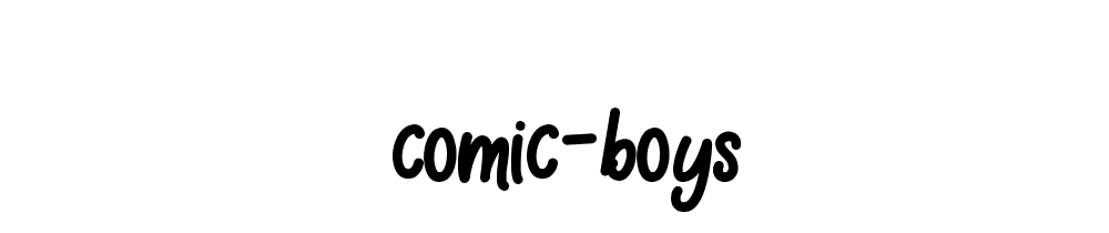 Comic Boys