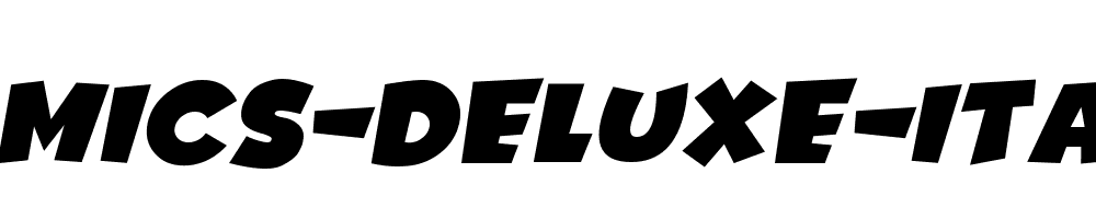 Comics-Deluxe-Italic