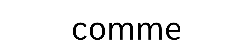 Comme