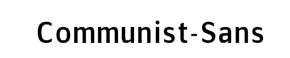 Communist-Sans