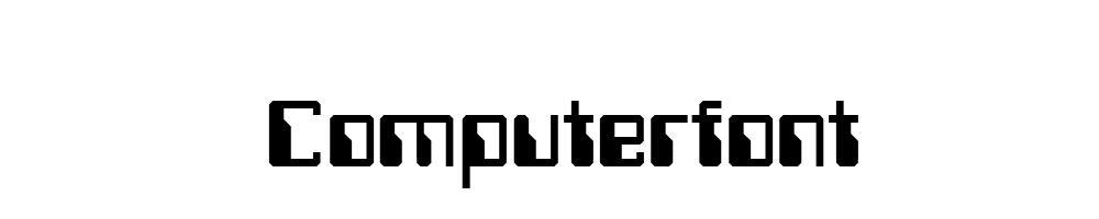 Computerfont