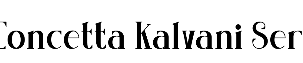 Concetta-Kalvani-Serif