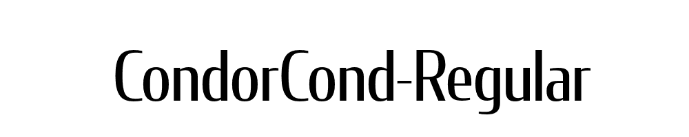 CondorCond-Regular