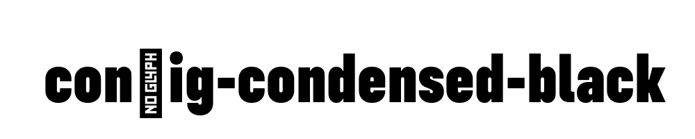 config-condensed-black