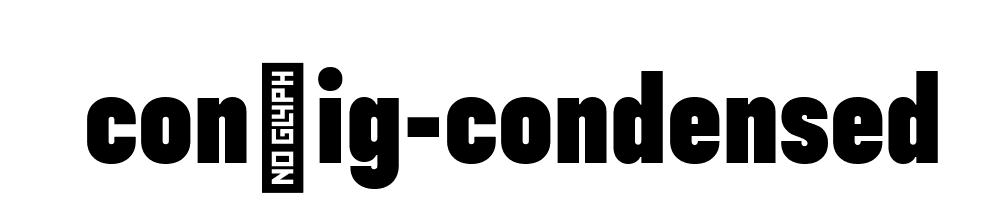 Config Condensed