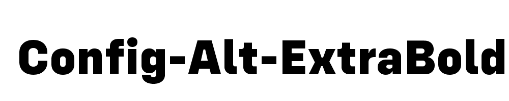 Config-Alt-ExtraBold