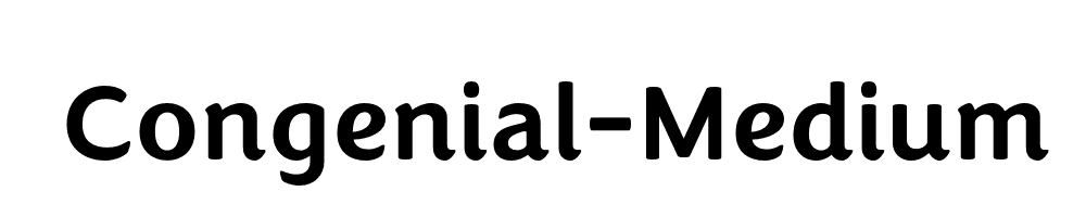 Congenial-Medium