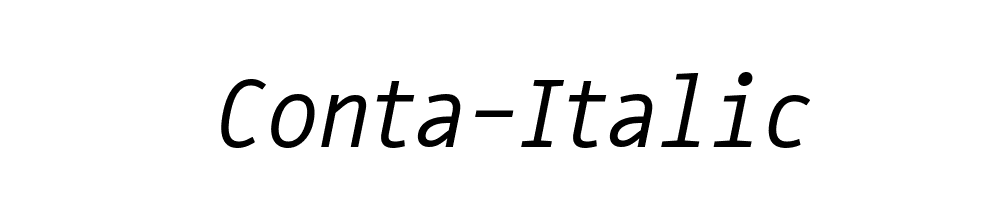 Conta-Italic