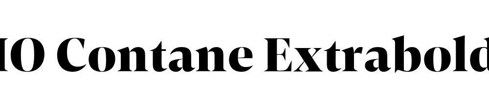 FSP DEMO Contane Extrabold Regular