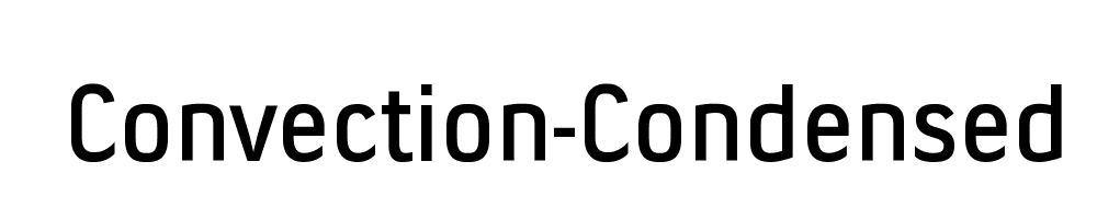 Convection-Condensed