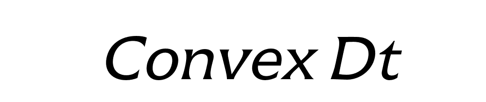 Convex Dt