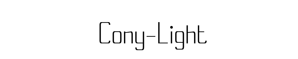 Cony-Light