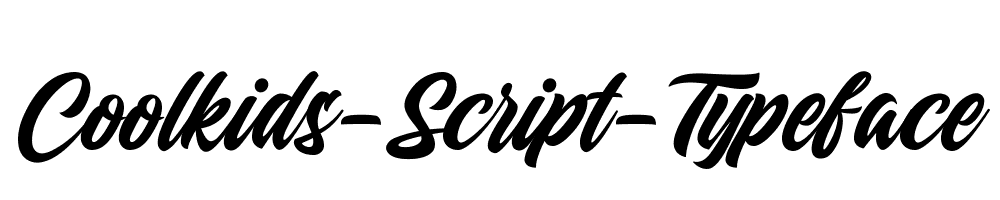 Coolkids-Script-Typeface