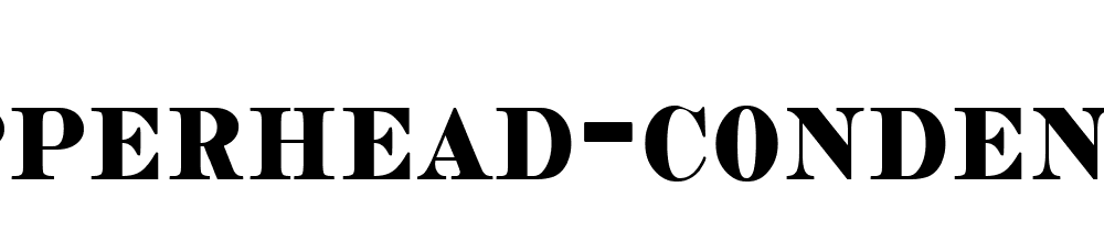 Copperhead Condensed