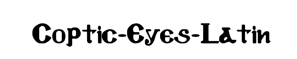 Coptic-Eyes-Latin