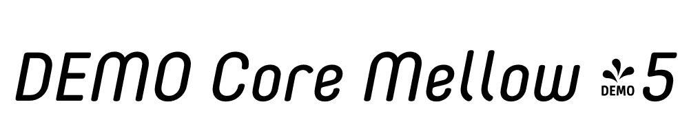  DEMO Core Mellow 45 Regular Italic