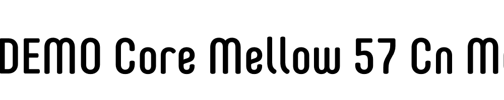  DEMO Core Mellow 57 Cn Medium Regular