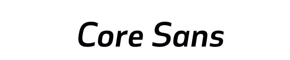 Core Sans