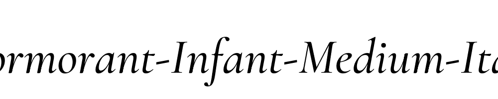 Cormorant-Infant-Medium-Italic