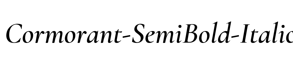 Cormorant-SemiBold-Italic