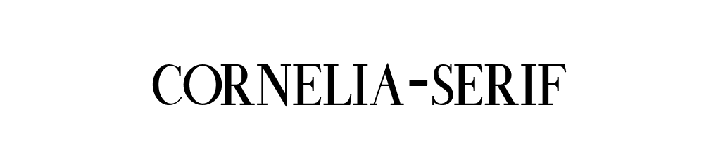 Cornelia Serif