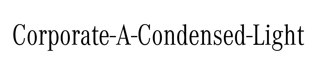 Corporate-A-Condensed-Light