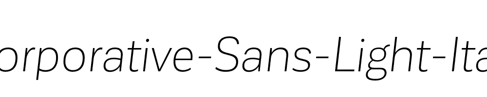 Corporative-Sans-Light-Italic