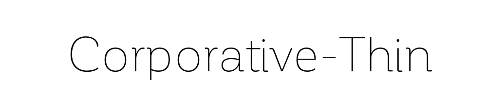 Corporative-Thin