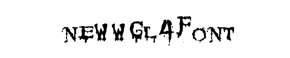 NewWGL4Font