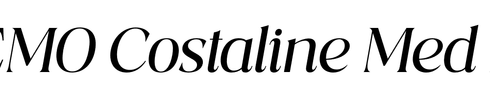 FSP DEMO Costaline Med Ita Italic