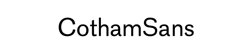 CothamSans