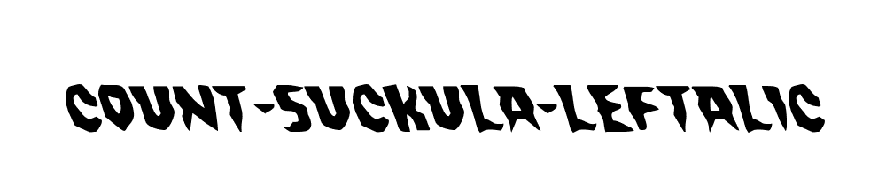 Count-Suckula-Leftalic