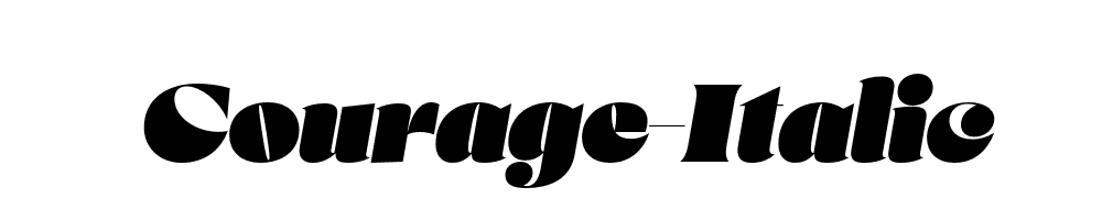 Courage-Italic