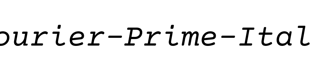 Courier-Prime-Italic