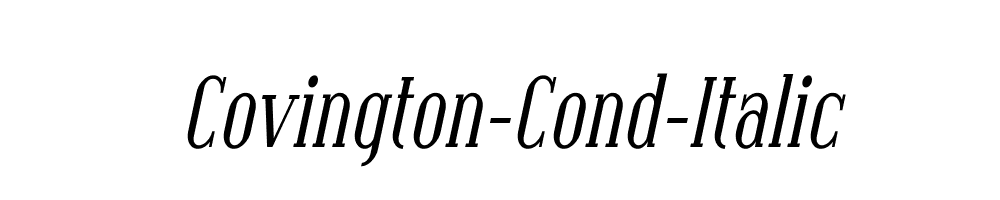 Covington-Cond-Italic