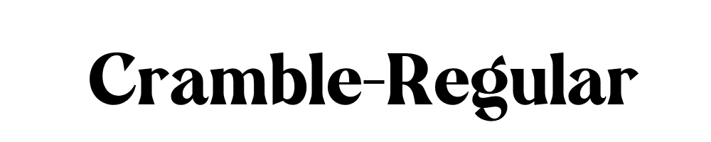 Cramble-Regular