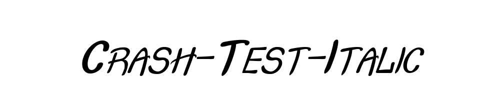 Crash-Test-Italic