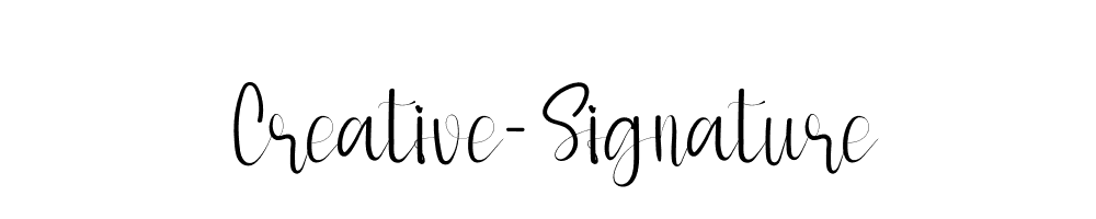 Creative-Signature