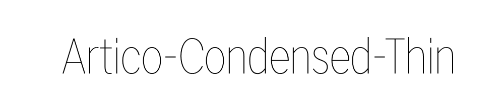 Artico-Condensed-Thin