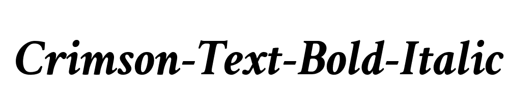 Crimson-Text-Bold-Italic