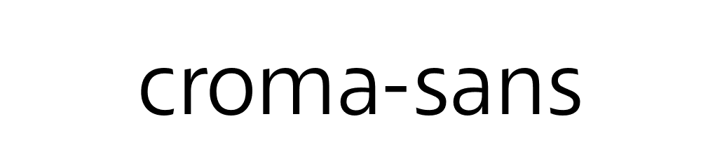 Croma Sans